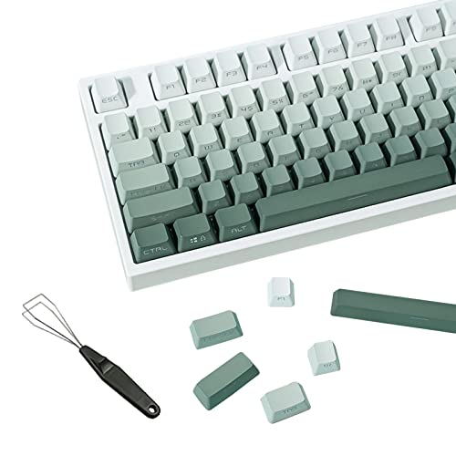 134 Tasti Keycaps Gradiente Verde Alga PBT OEM