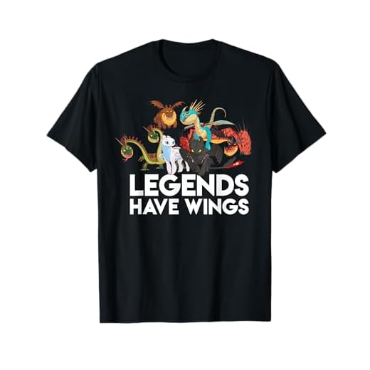 Drachenzähmen Leicht Gemacht 3 Legenden haben Flügel T-Shirt