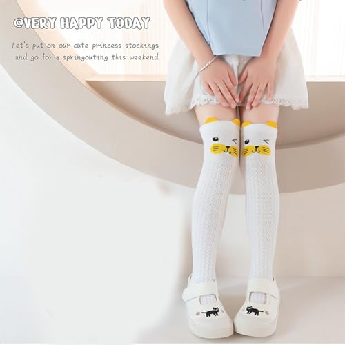 1 Pair Kids Knee Length Socks Cotton Stockings Breathable Leg Calf Socks Without Restraint for Everyday Comfort and Fun3