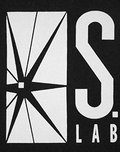 Noisy Sauce Flash TV Star Laboratories Boy's Sweatshirt (7-8 Years) Black3