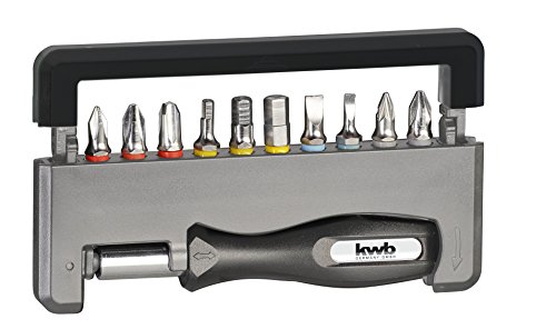 Kwb Mobile Bit Box - 12 Pc. Incl. Supporto Di Bit E Maniglia - 3