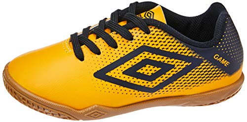 Chuteira Umbro Game Jr, Criança-Unissex, Amarelo/Preto, 26