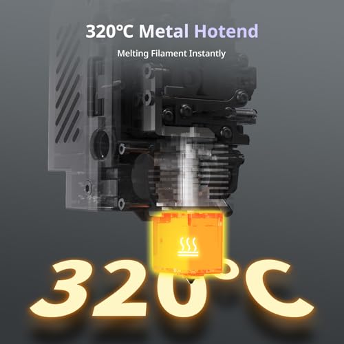 Image of Anycubic Kobra S1 3D Printer Only, 600mm /s High Speed Printing and Full Auto Leveling, Free-Clogging Extruder with 320℃ Hotend, Mental CoreXY Strucuture Built-in Camera, 44dB Low Noise 250*250*250mm
