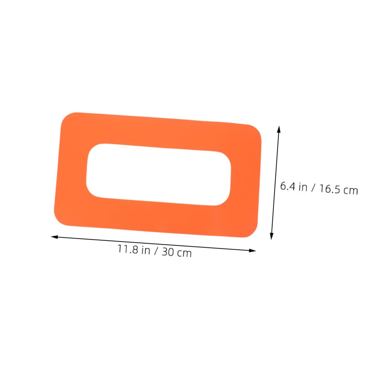 SUPVOX 2pcs Paddle Board Fin Patches Durable Fin Box Connector for Enhanced Stability Control Streamlined Design for Improved Performance Surfboard Accessories Orange