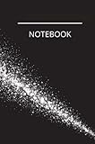  Notebook/Diagonal glitter dust notebook 1