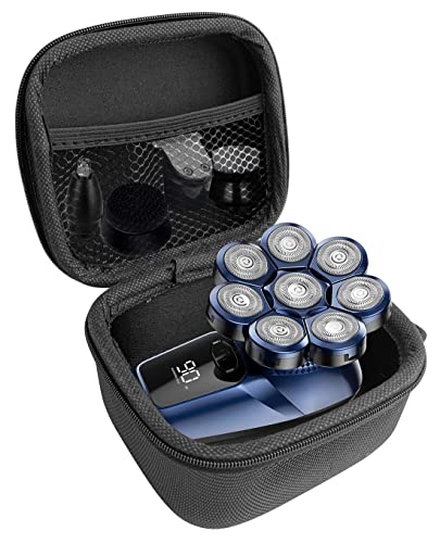 FitSand Hard Case Compatible for Bazivve 8D Electric Bald Head Shaver
