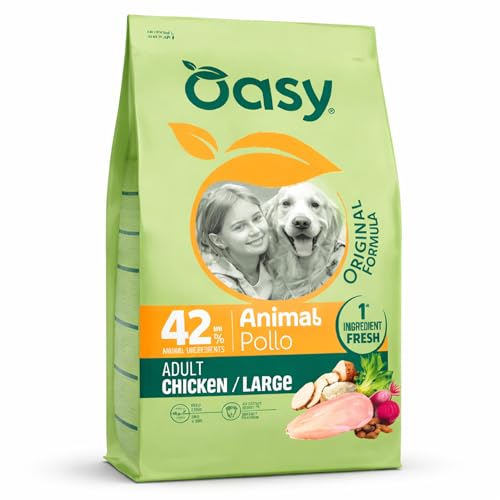 10 KG Crocchette Cani Original Formula per Cani Adulti, Taglia Media e Grande 1+ Anno, Croccantini Cane a Base di Pollo con Omega 3 e 6, Supporto Digestione e Articolazioni
