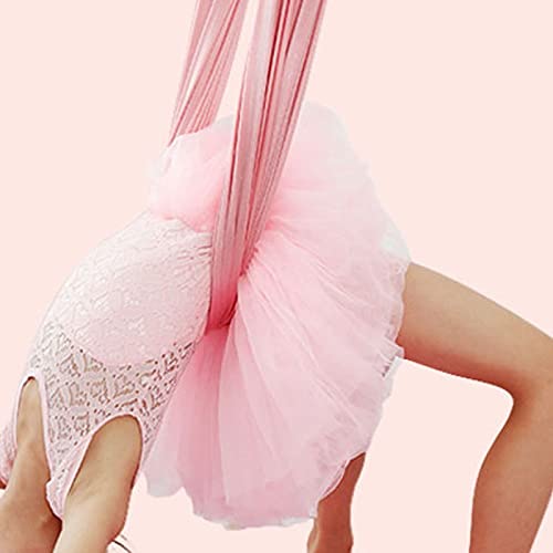 Cinghie Yoga 1 pz. Corda da trazione Cinghia Yoga Aerea Amaca Porta oscillante Flessibilità Stretching Gamba Fascia per barella per Ba (Verde)