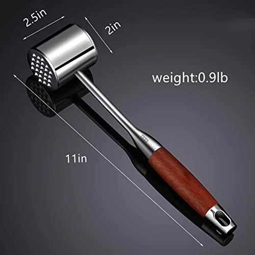 Meat Tenderizer Hammer Kitchen Mallet Meat Tenderizer Stainless Steel Meat Pounder Meat Beater Meat Cuber Mallet For Cooking Cooking Tools #TOP5