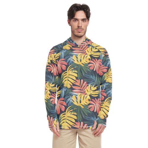 Sweat à capuche de protection solaire à manches longues pour homme