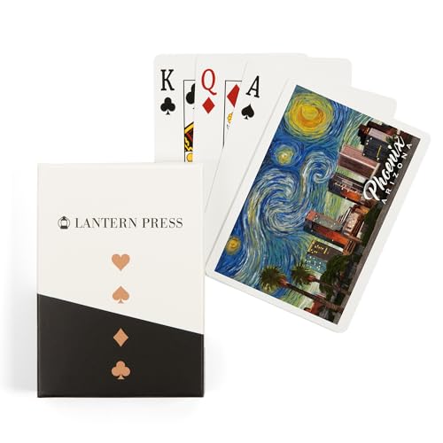 Lantern Press Phoenix Arizona Naipes Poker 52 piezas