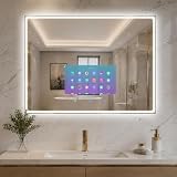 YOURYOKE 32×24 inch Smart Mirror with 15.6 inch TV