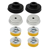 Hoypeyfiy 8 Stück 33506771738 Federbeinstützlager, Ersatz für BMW X1 E84 2009-2015, Ersatz für BMW 1er E81 2006-2011, Ersatz für BMW 3er E90 2004-2011