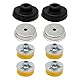Hoypeyfiy 8 Stück 33506771738 Federbeinstützlager, Ersatz für BMW X1 E84 2009-2015, Ersatz für BMW 1er E81 2006-2011, Ersatz für BMW 3er E90 2004-2011