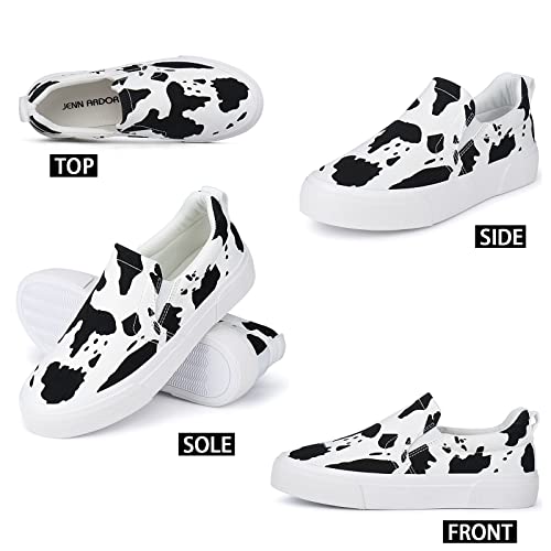 Image of JENN ARDOR Slip On Sneakers Women Comfortable Walking Slip On Shoes Women Memory Foam Womens Fashion Loafers for Women Casual Shoes for Women Flats