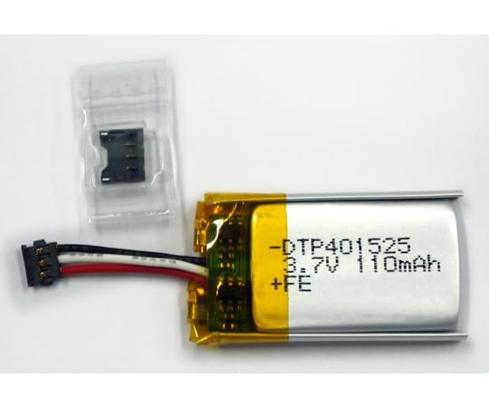 Amazon.co.jp: DATA POWER リチウムイオンポリマー電池 3.7V、110mAh
