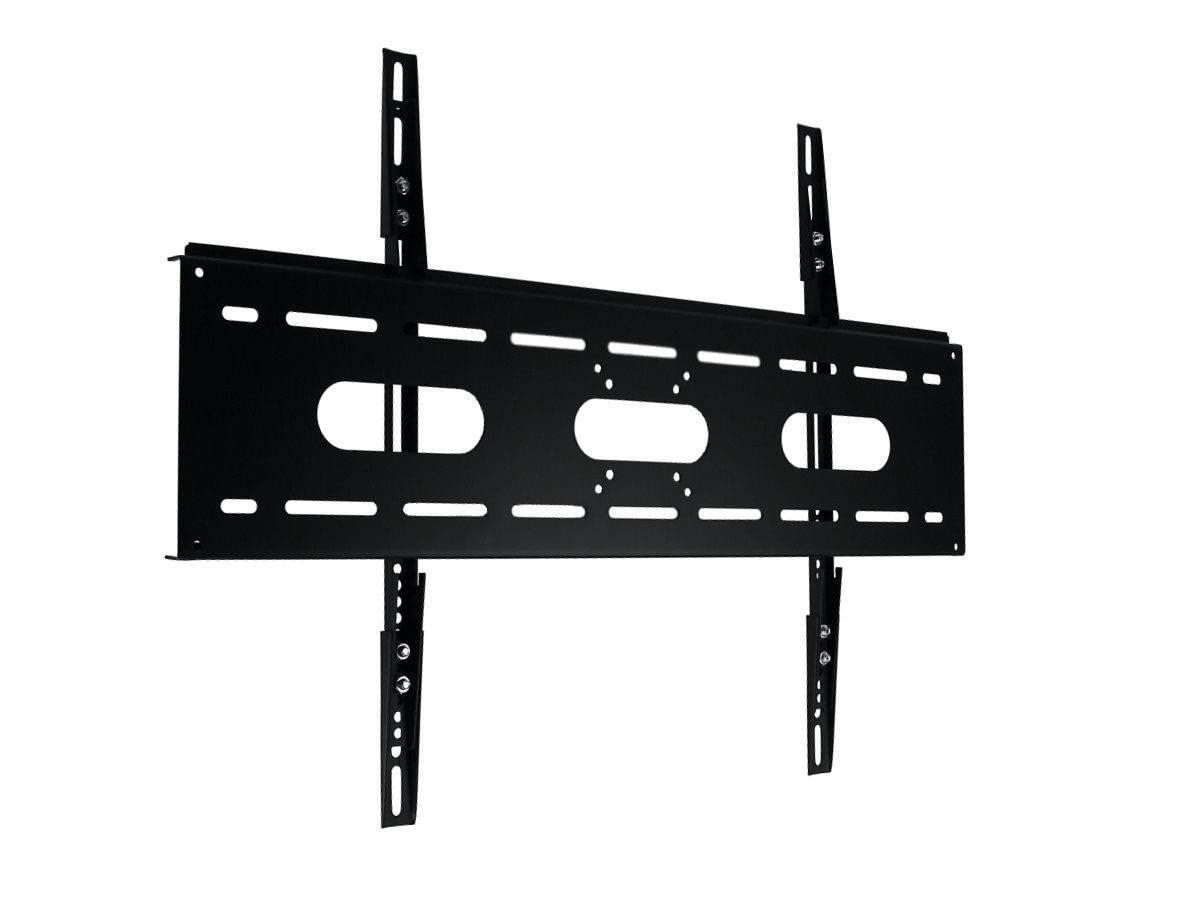 TV-Wandhalterung für 42-100 Zoll Fernseher, Monitor, TV & Digitale Whiteboards schwarz - Universal Fernsehhalterung (abschließbar) - Wand-Halterung & Wandhalter flach für Touch Displays