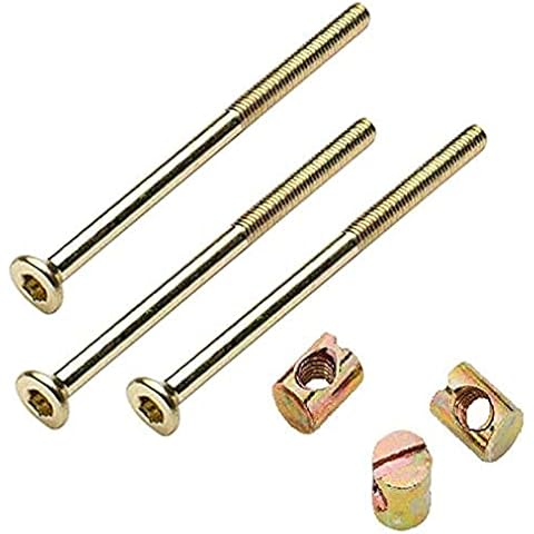 Merriway BH01772 - Tornillo y Tuerca para Muebles (10 unidades) Cover