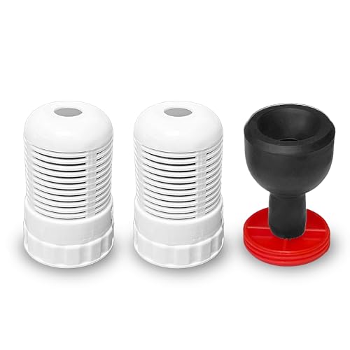 Seychelle Regular Replacement Filters for Gen 2 Dual Water Pitcher (Also Compatible with Alexapure Pitcher)
