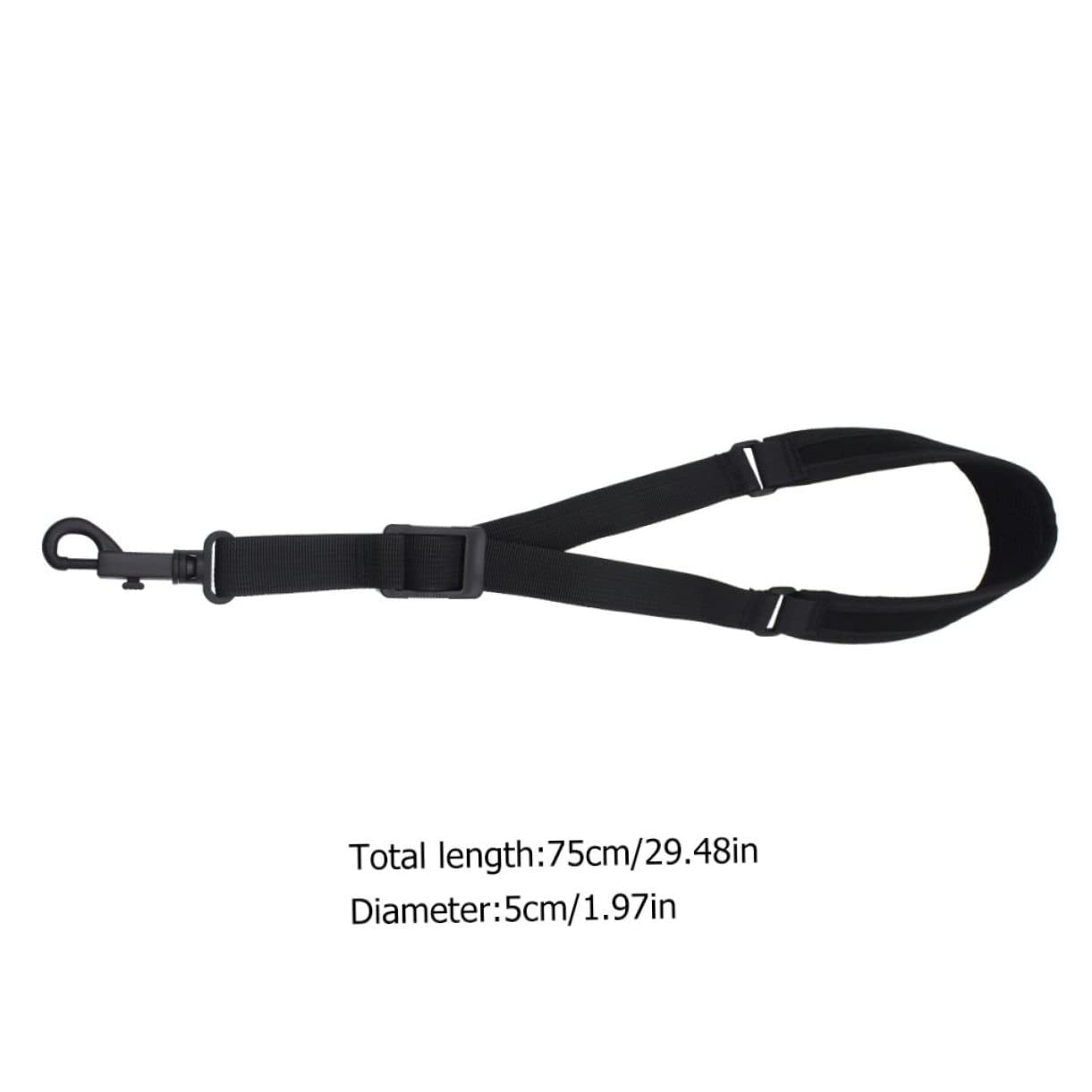 NULYLU Saxophone Belt Saxophonist's Essential Comfortable Cotton Saxophone Neck Strap