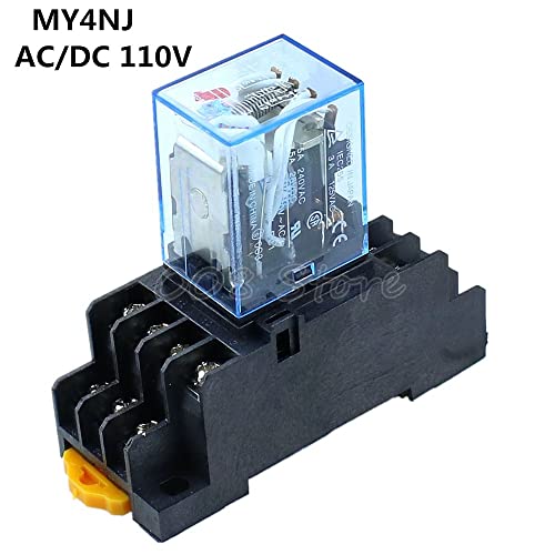 Relais MY4NJ DC 110V pour remplacer vos contacteurs de commande 14 pins