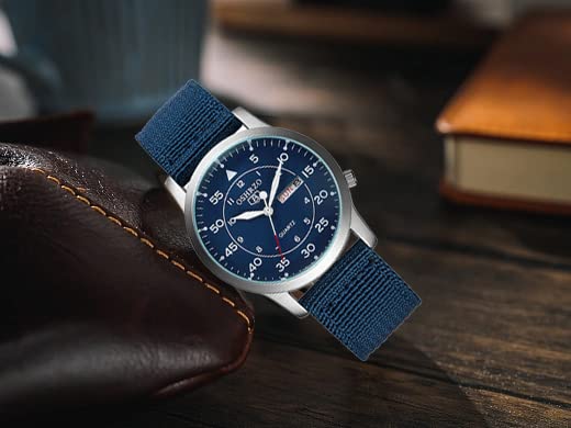 Image of Gosasa Unisex Military Watches Sport Textile Nylon Strap Stylish Men Watch Luminous Fashion Watches Analog Display Quartz Waterproof Casual Wristwatch