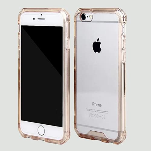 Teléfonos Celulares, Wireless PTN UK Funda protectora para iPhone 6 y 6S (protección contra caídas, tecnología de absorción de golpes), color dorado claro