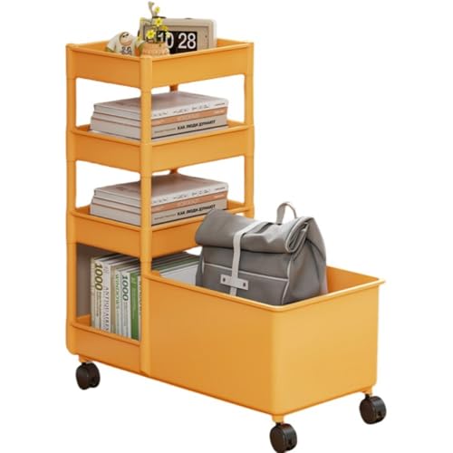 SLLS �L���X�^�[�t�� �f�X�N�J�[�g �f�X�N�����[ ���b�N �o�b�O���[ �I�[�K�i�C�U�[ ���w���[ ���S�� �L���r�l�b�g �I �g�ݗ��ĊȒP �I�t�B�X �ݑ�[�N (4�w,�N���[���C�G���[)