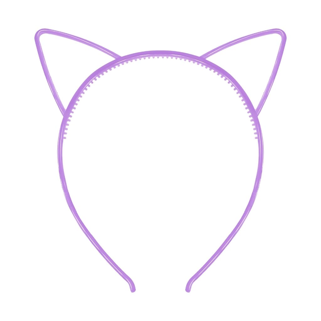 Katzenohr Haarreif Mit Glänzenden Pailletten - Süßes Haarband Für Halloween, Cosplay & Partys