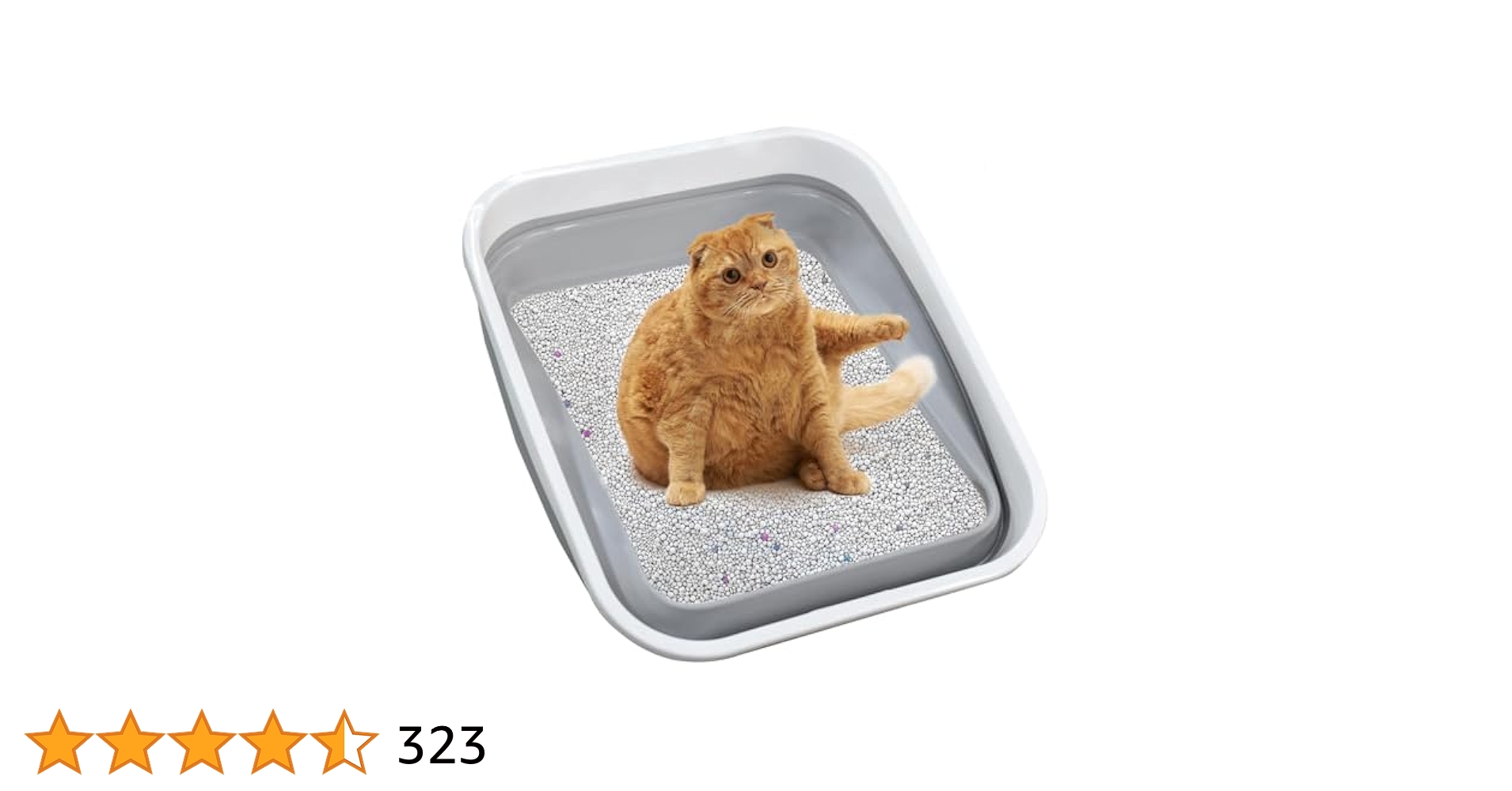 ★TOUT Y EST★ GATTI bagbutter AB2312BG001MBT Maohegou Large Cat Litter Box for Kittens to Senior Cat