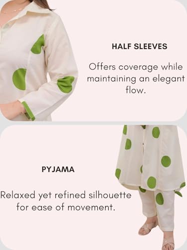 Image of Leriya Fashion Co-ord Set For Women Stylish | Kurti Set For Woman | Short Kurti For Woman | Anarkali Suit For Women's | Festive Ethnic Indian Traditional Outfit for Functions & Puja