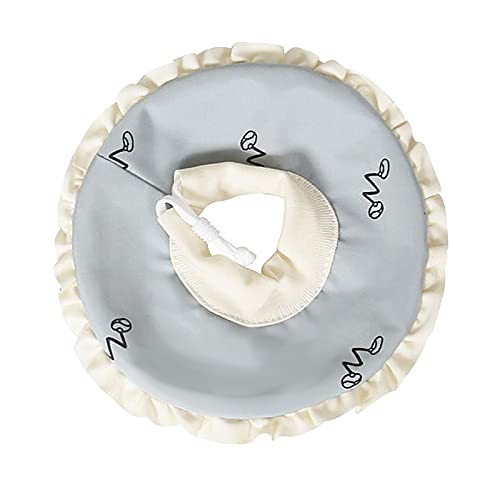 Image of Hamster Cone Recovery Collar After Injury Anti-Lick Anti-bite Pet Protection Collar for Small Animal Elizabethan Collar for Rabbit Guinea Pigs Rats Ferret Squrrel (L, Blue)
