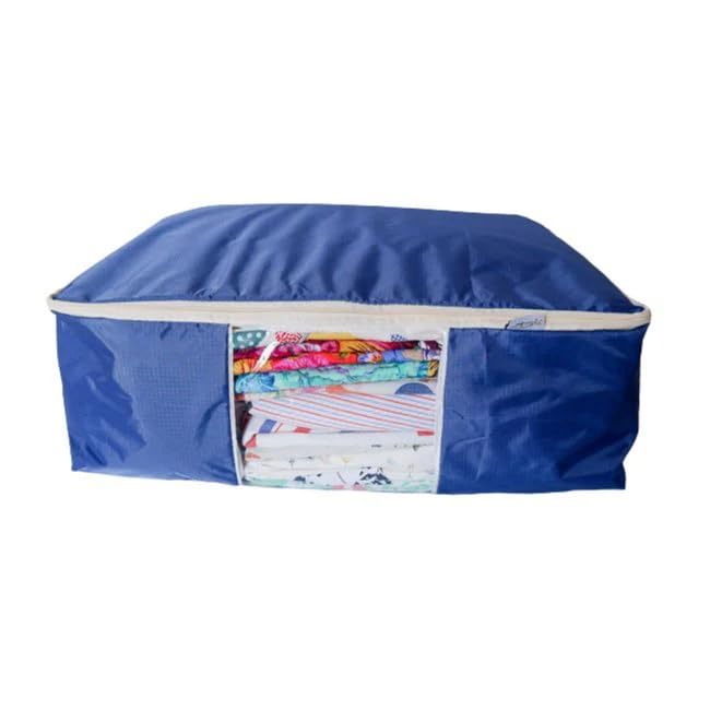 Quilt Storage Bag - Standard Size (22L x 15"W x 8"H) - Night Fall Blue"