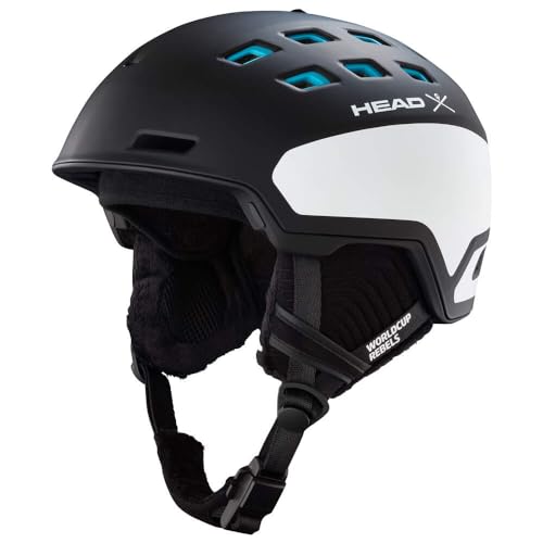 Chiusura Fidlock: questa chiusura del casco si chiude automaticamente, può essere azionata con una sola mano e si apre spingendo lateralmente.
