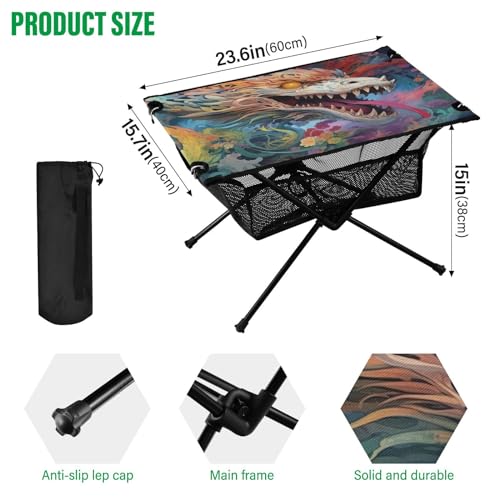 Mesa de Camping GOODOLD Camping Folding Tables Diseño plegable portátil con bolsa de transporte miniatura 3