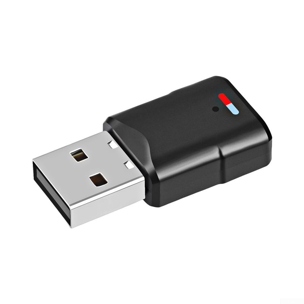 Transmisor de audio inalámbrico 5.3 Adaptador para PS5 para PS4 PC de baja latencia auriculares para juegos Dongle Play dispositivo negro