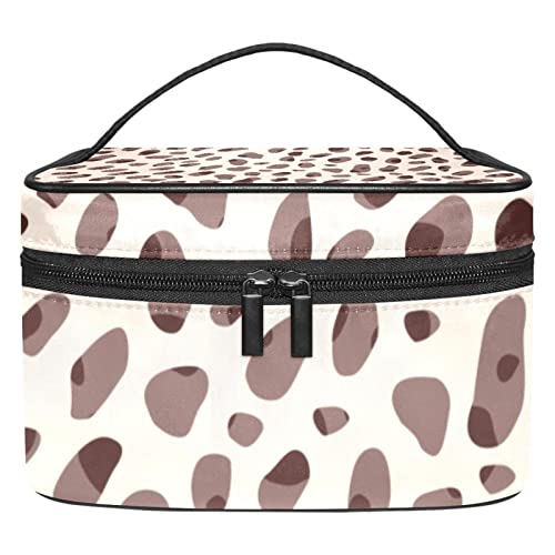 Pinceau de maquillage sac léopard pour vos retouches en voyage