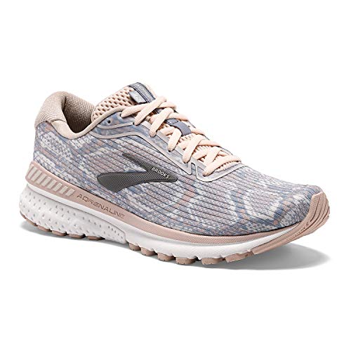 Brooks Damen Adrenaline GTS 20 Stützender Laufschuh, Rose/Lila/Mauve, 44.5 EU