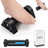 Lab41 Premium Foot Roller with Cooling Gel Core - Plantar Fasciitis Relief - Portable and Deep Tissue Muscle Massage - Stabilized Urethane Wheels - Reflexology Tool