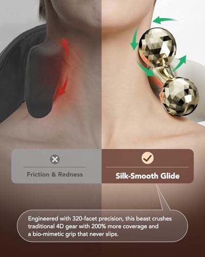 Image of SKG H7 Ultra E Cordless Neck Massager for Pain Relief Deep Tissue | Birthday Gifts Adjustable Shiatsu Neck and Shoulder Massager with Heat for strain relief, for Home Office Car Travel