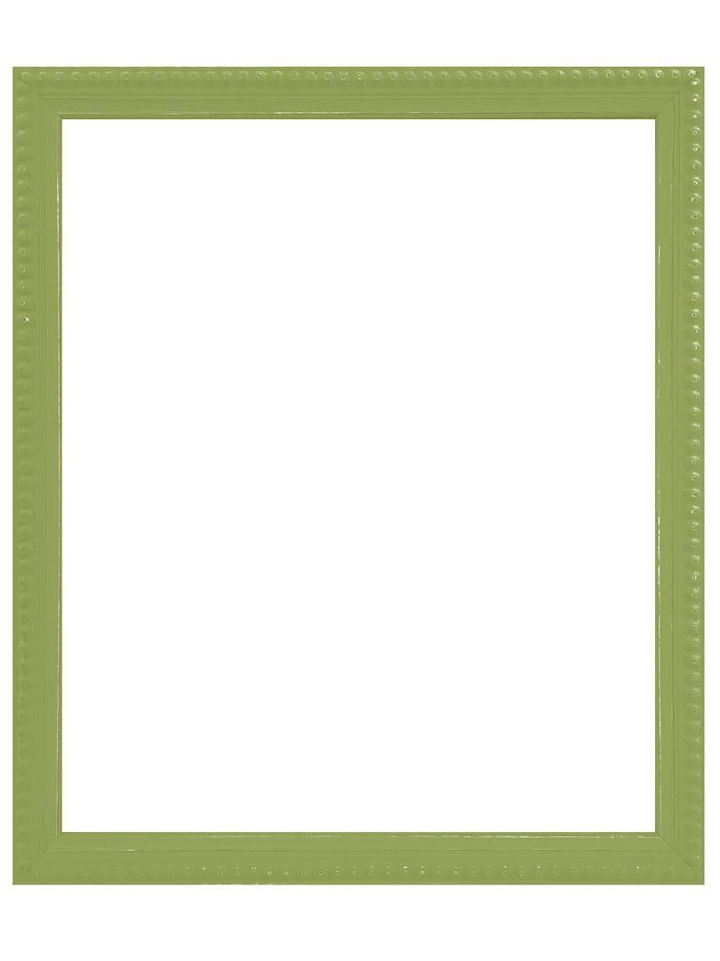 Crown Olive Green Bobbin Wooden Picture Frame 30x30cm Inch