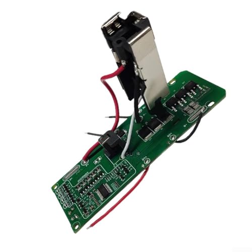 Yuanpgky Placa de circuito de protección PCB de batería de iones de litio de 18 V para herramientas P108 RB18L40, placa de carga de iones de litio verde compatible con herramientas eléctricas de 18 V