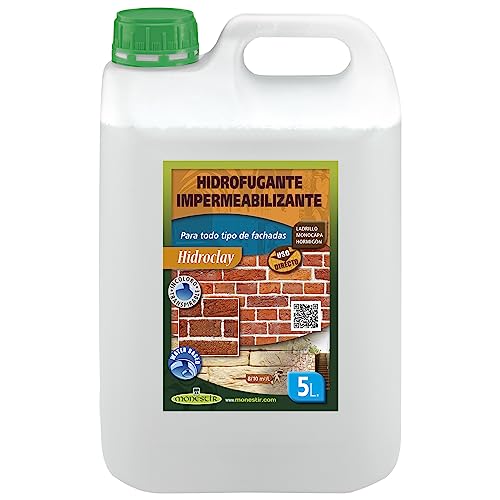MONESTIR Hidroclay Hidrofugante impermeabilizante de fachadas MONESTIR 5L