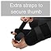 MARS WELLNESS Universal Quick Lace Wrist and Thumb Spica Splint/Support Brace - Universal Size - Left