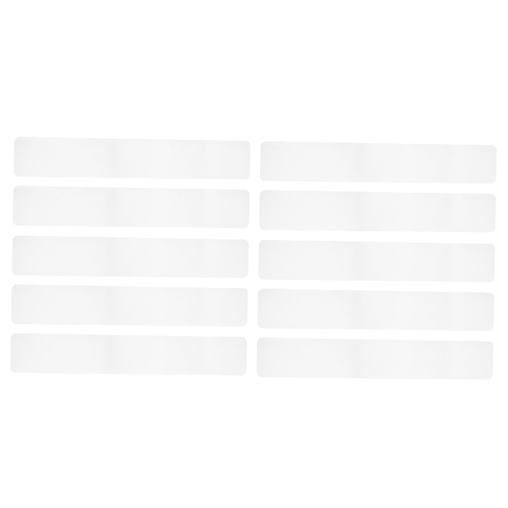 Tiras Antideslizantes Transparentes 10 Uds 15x61 Cm para Escaleras y Ducha Cinta de Seguridad Peva Autoadhesiva Antideslizante para Suelo Protección para Baño y Hogar