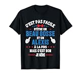Cadeau Personnalisé Prénom Alexis Beau Gosse