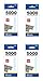BAZIC 5000 Ct Standard (26/6) Staples, Sold as 4 Pack