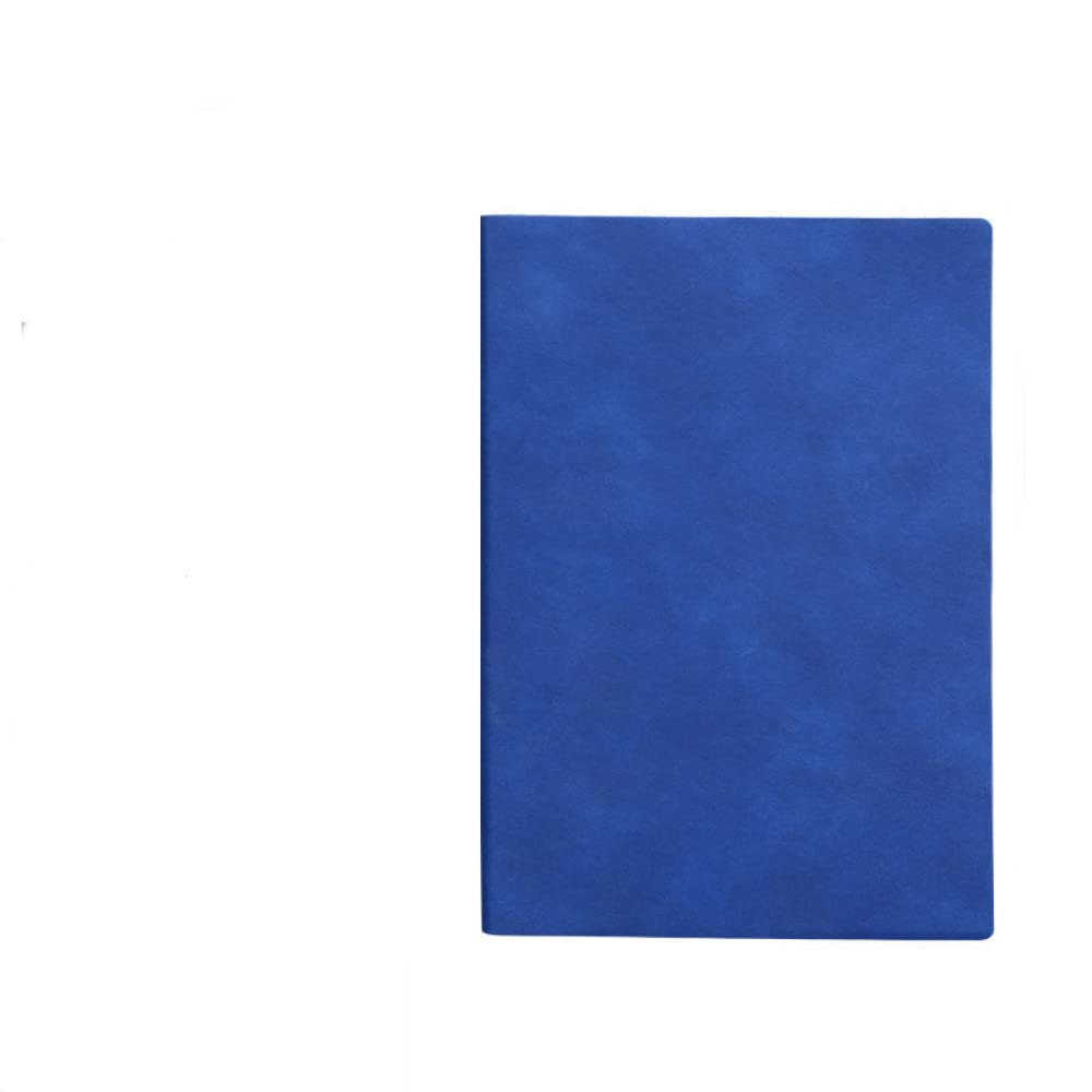 Quaderno per riunioni di lavoro super spesso A5 per scrivere appunti in una classe universitaria o in una riunione Quaderno per ufficio di amministrazione aziendale, blu, 2 pezzi