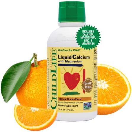 Best supplement for natural healing | ChildLife Essentials Liquid Calcium Magnesium Supplement – Supports Healthy Bone Growth for Children, Contains Vitamin D3 & Zinc, All-Natural, Gluten Free & Non-GMO – Natural Orange Flavor, 16 Fl Oz Bottle Best supplement for natural healing | ChildLife Essentials Liquid Calcium Magnesium Supplement – Supports Healthy Bone Growth for Children, Contains Vitamin D3 & Zinc, All-Natural, Gluten Free & Non-GMO – Natural Orange Flavor, 16 Fl Oz Bottle