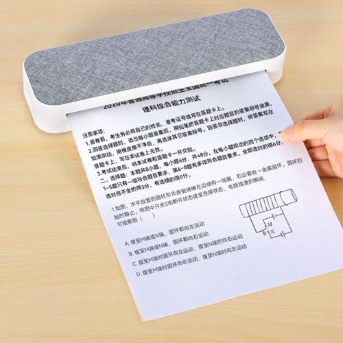 Image of Pomya A4 Thermal Printer Paper Compatible With M08F Mt810 Itp01 and Other Portable Printers, Folded Waterproof, 210X297Mm 100 Sheets